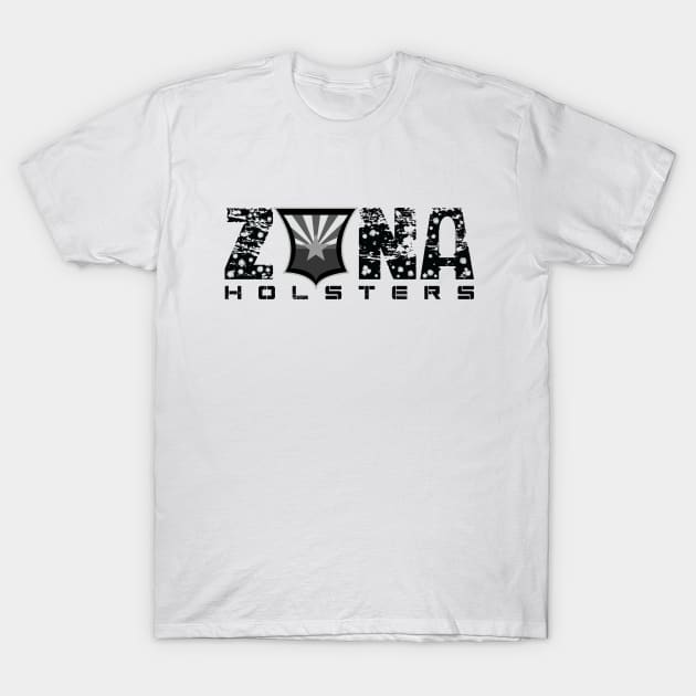 Black ZonaLogo T-Shirt by zonaholsters